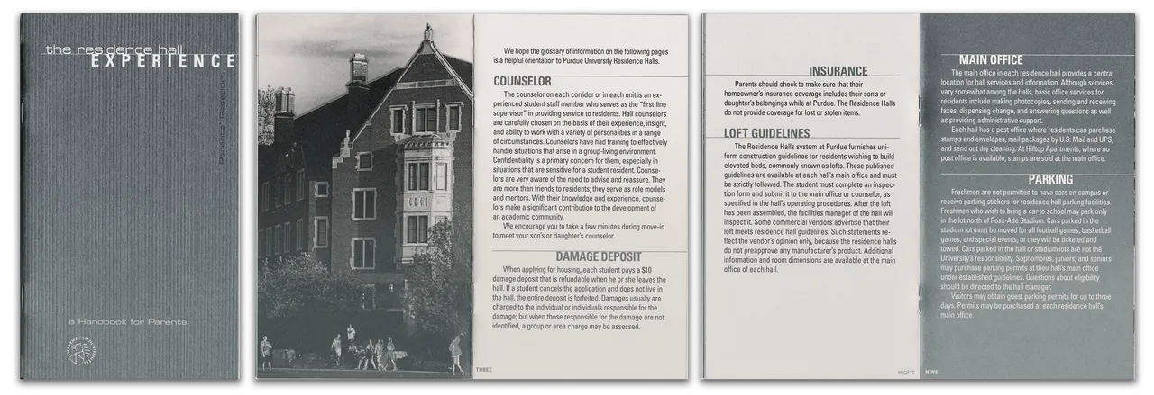 Parents Passport booklet