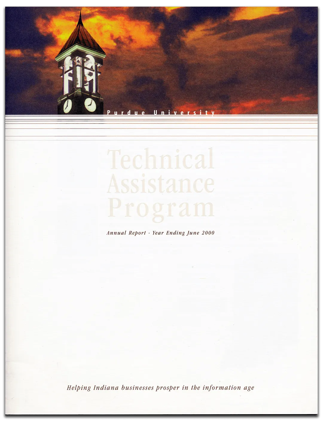 Technical Assistance Program annual report