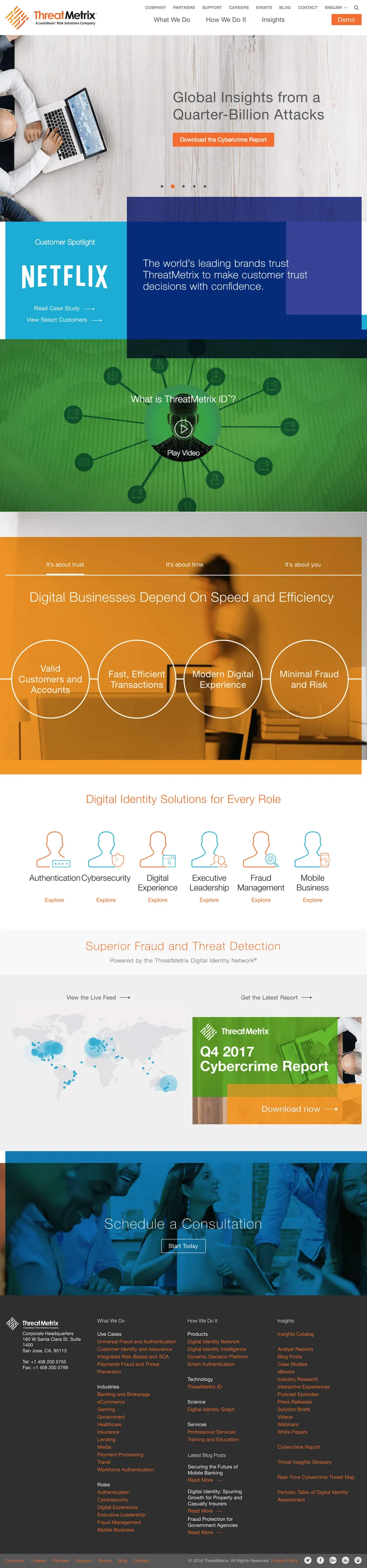 ThreatMetrix website