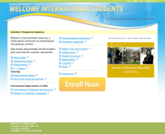 SJSU International Recruitment website